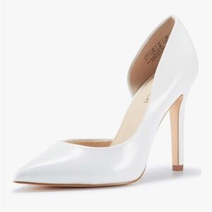 JENN ARDOR White Stiletto Heels